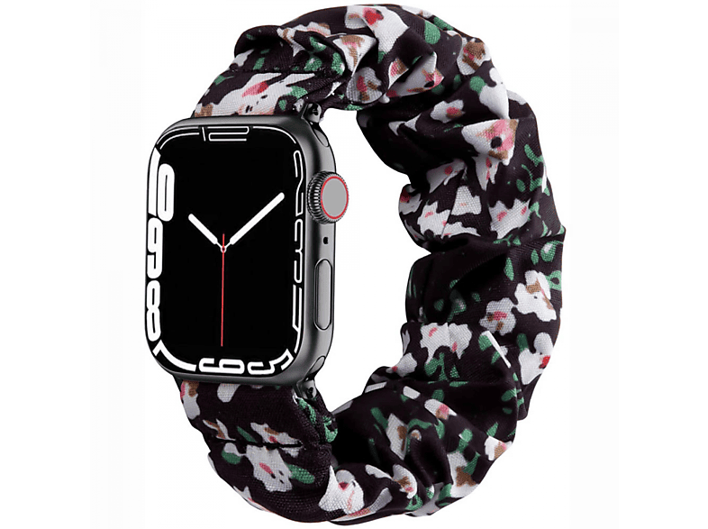 7 Watch Scrunchie, Multicolor CASEONLINE Smartband, Apple, 45mm,