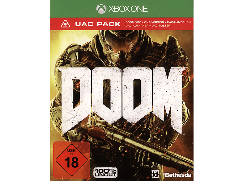Doom XB ONE D1 UAC Pack inkl. Demon Multiplayer Pack Xbox One MediaMarkt