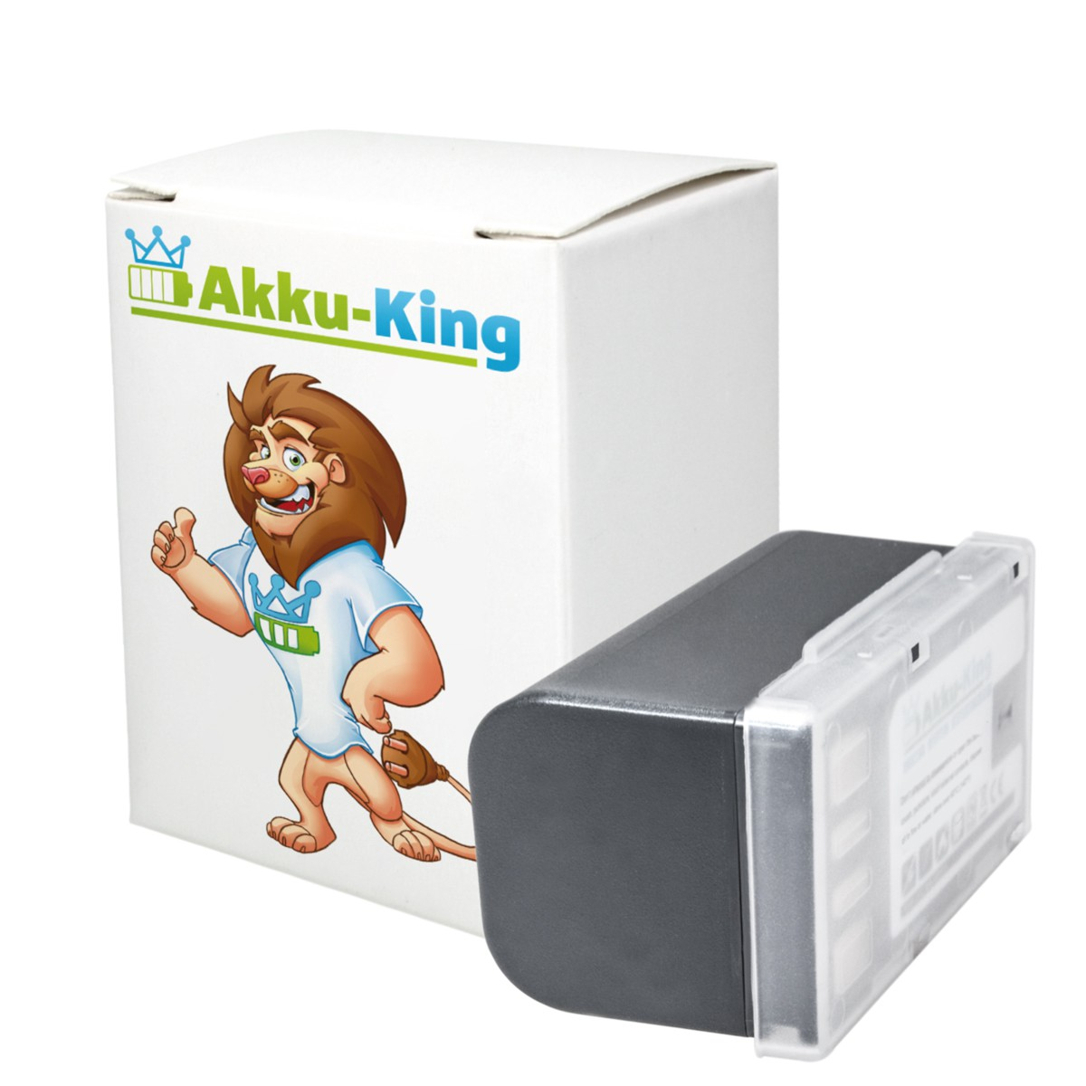 JVC Volt, Kamera-Akku, Akku BN-VF815 kompatibel 7.4 Li-Ion AKKU-KING mit 1600mAh