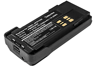 AKKU-KING Akku kompatibel mit Motorola PMNN4409 Li-Ion Geräte-Akku, 7.4 Volt, 2200mAh