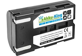 AKKU-KING Akku kompatibel mit Samsung SB-LSM80 Li-Ion Kamera-Akku, 7.4 Volt, 850mAh
