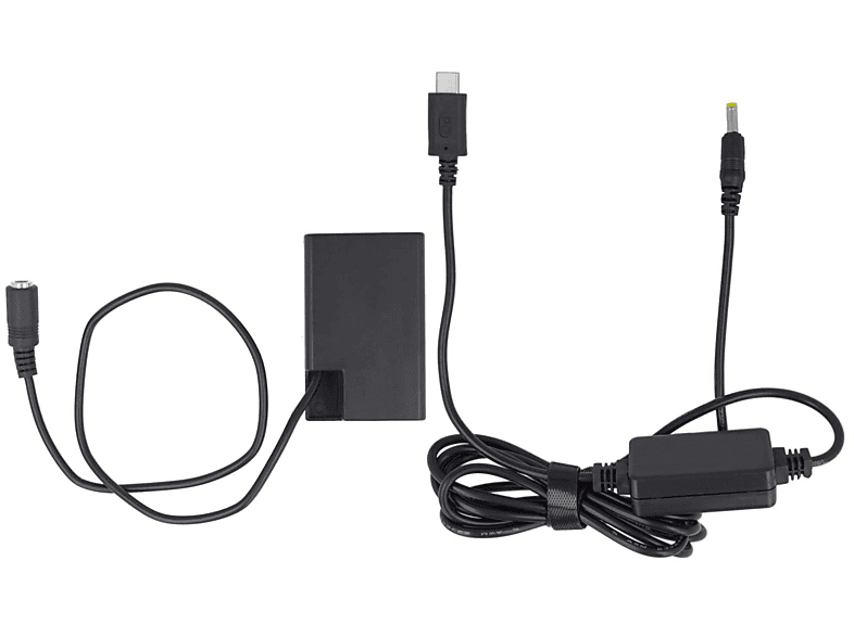 AKKU-KING USB-C Adapter + Kuppler kompatibel mit Pentax D-DC128 Ladegerät Pentax, keine Angabe