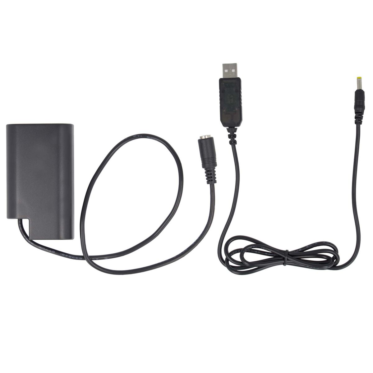 AKKU-KING USB Adapter + Kuppler DCC16 kompatibel Panasonic, Panasonic mit Angabe Ladegerät keine