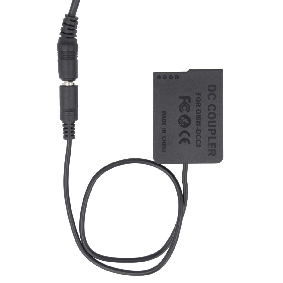AKKU-KING USB-C Adapter Ladegerät Panasonic, DCC8 Kuppler Angabe kompatibel Panasonic mit + keine