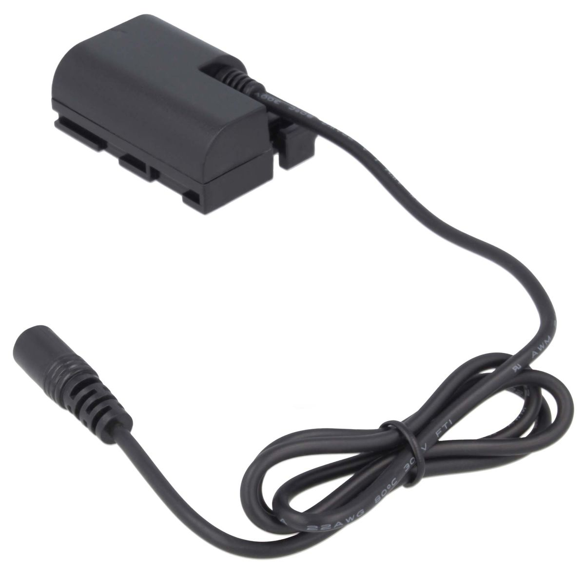 AKKU-KING USB-C Adapter + Kuppler Ladegerät Angabe kompatibel DR-E6 Canon, keine mit Canon