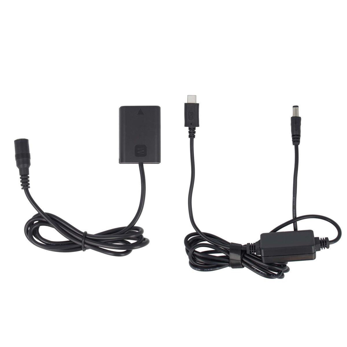 AKKU-KING USB-C Adapter + Kuppler Sony, Angabe keine mit kompatibel Sony AC-PW20 Ladegerät