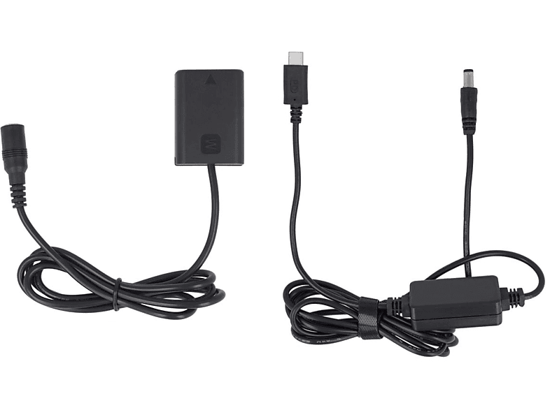 AKKU-KING USB-C Adapter Ladegerät AC-PW20 keine + Sony Kuppler kompatibel Sony, mit Angabe