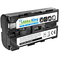 AKKU-KING Akku kompatibel mit Futaba LT2F2200 Li-Ion Geräte-Akku, 7.4 Volt, 2600mAh