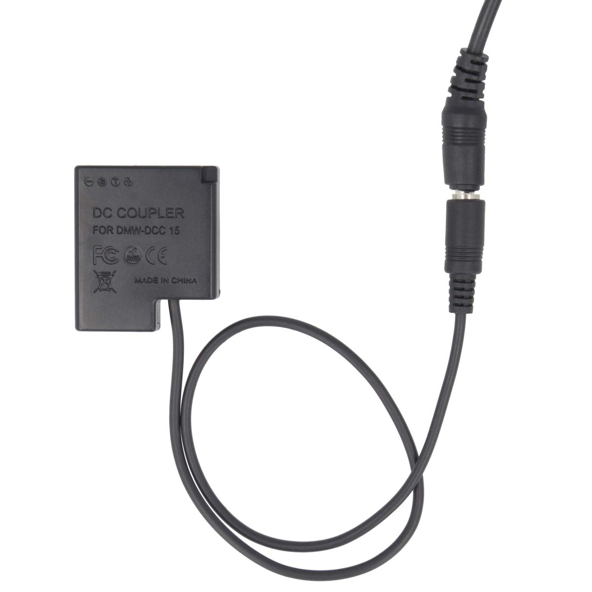 mit USB-C Angabe Adapter AKKU-KING + Panasonic Kuppler DCC15 keine Ladegerät Panasonic, kompatibel