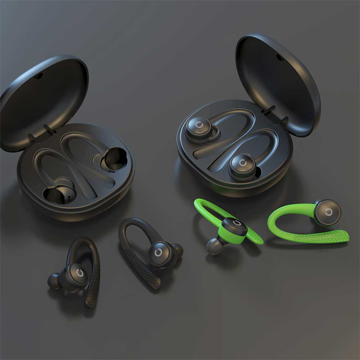 Schwarz Earbuds In-ear PRIXTON Bluetooth TWS160S,