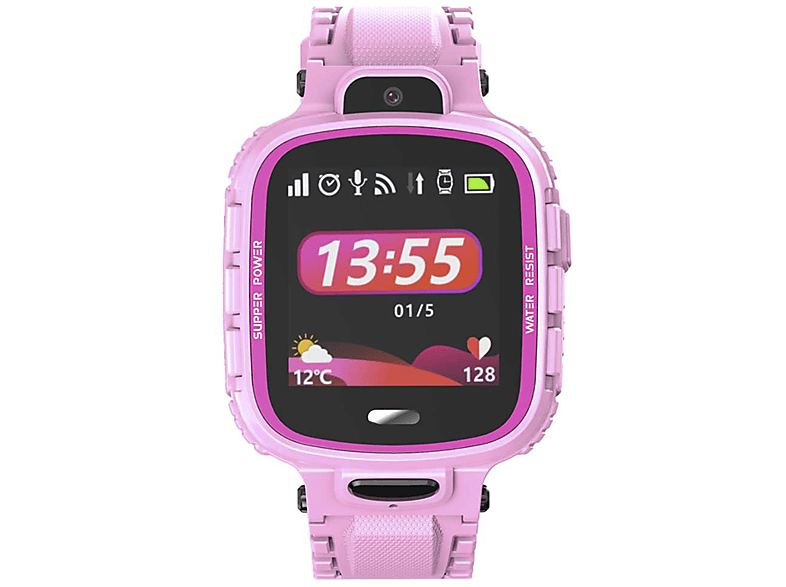 PRIXTON G300 Kids Tracker Silicon, Rosa