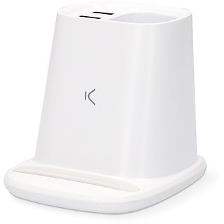 Cargador de móvil - KSIX Lapicero Energy 10W, Universal Universal, Blanco