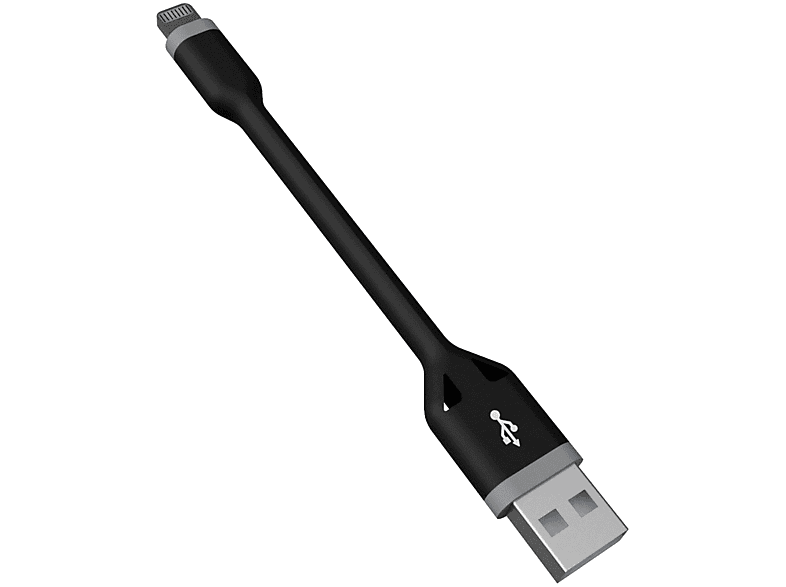 Cable USB KSIX Cable de Datos y Carga Lightning MFI Mini 10cm Comp