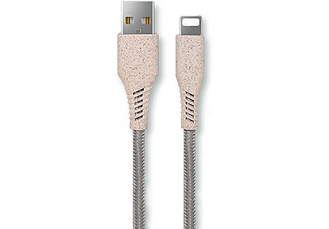 Cable USB  - B0914Eco02 KSIX, Blanco