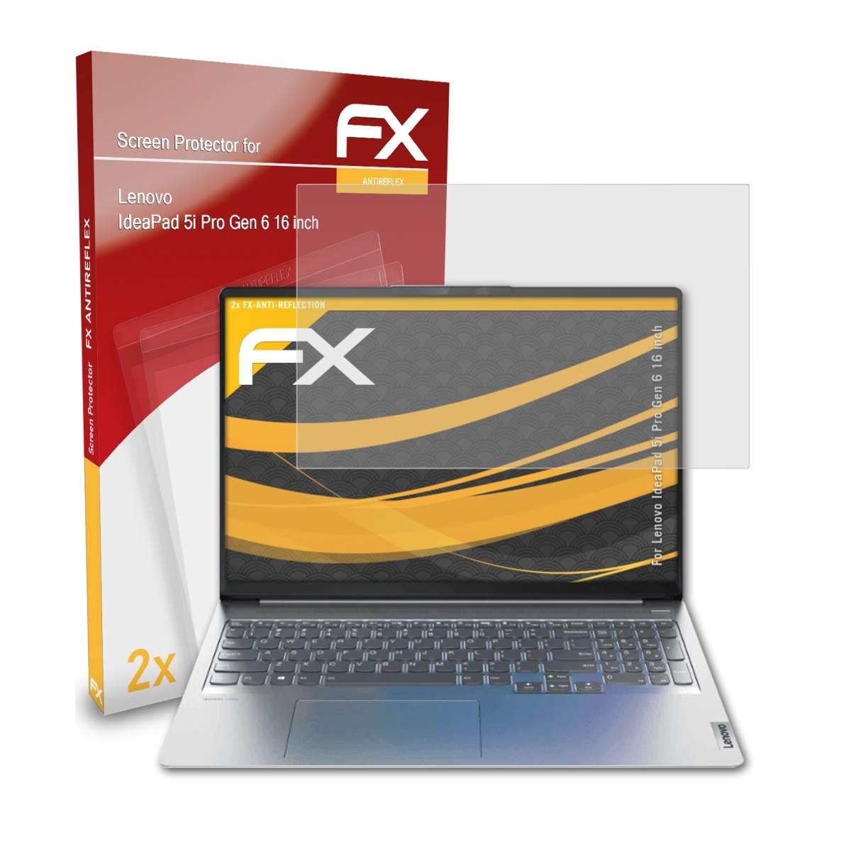 6 IdeaPad 2x Displayschutz(für Gen FX-Antireflex (16 Lenovo Pro 5i inch)) ATFOLIX