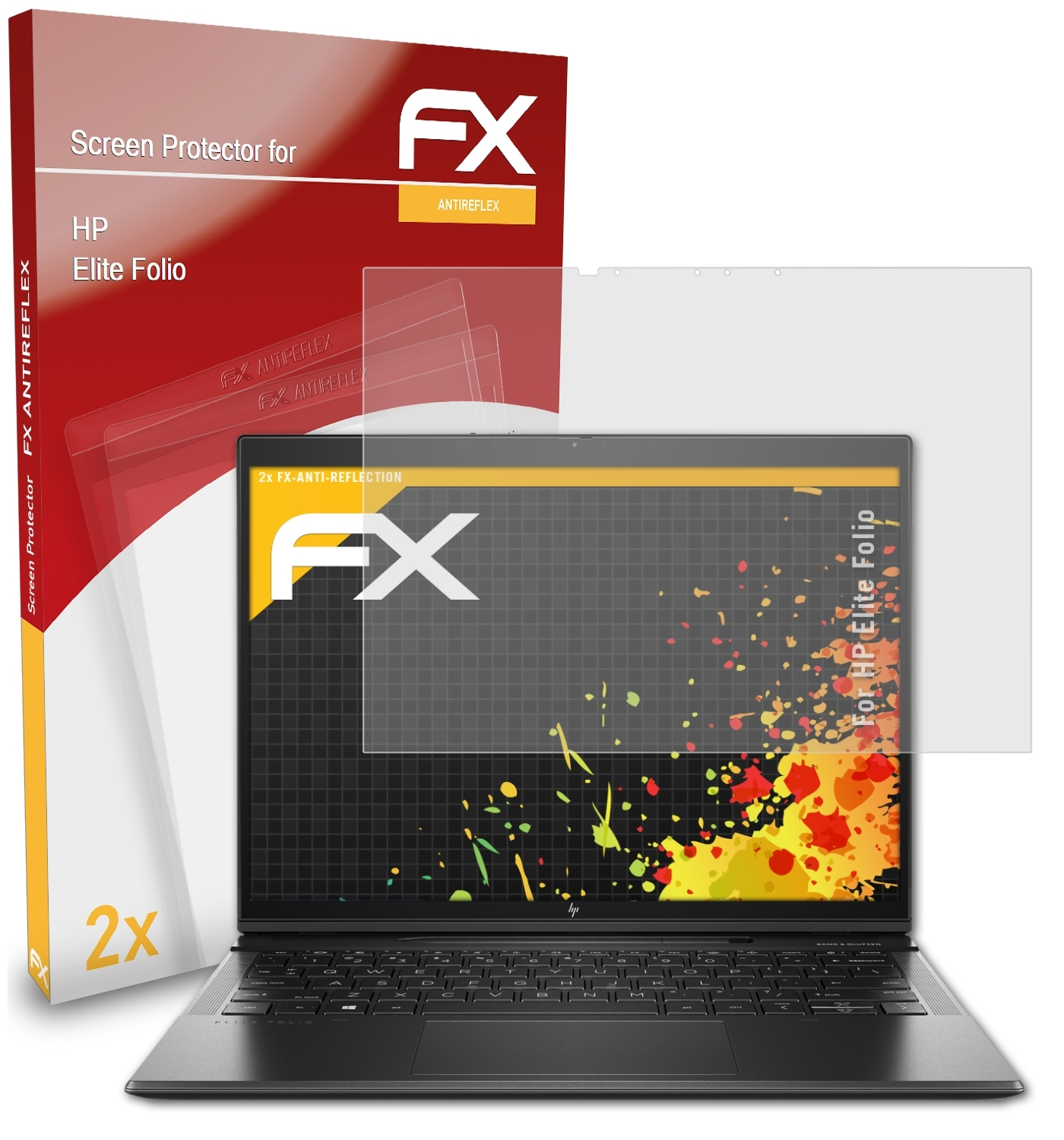 Folio) Displayschutz(für HP Elite FX-Antireflex 2x ATFOLIX