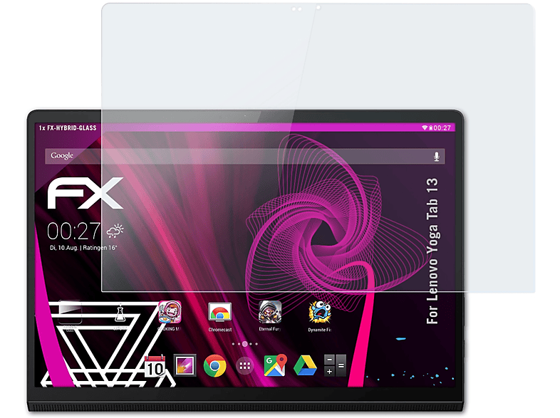 Yoga ATFOLIX FX-Hybrid-Glass Tab Schutzglas(für 13) Lenovo