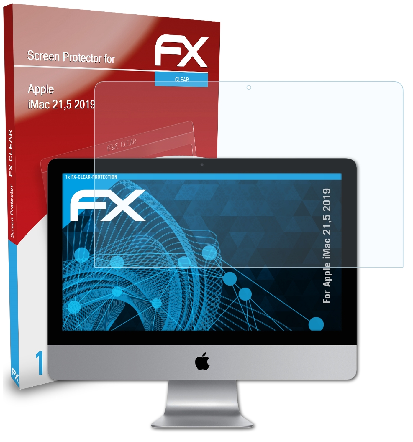 21,5 Apple (2019)) iMac ATFOLIX FX-Clear Displayschutz(für