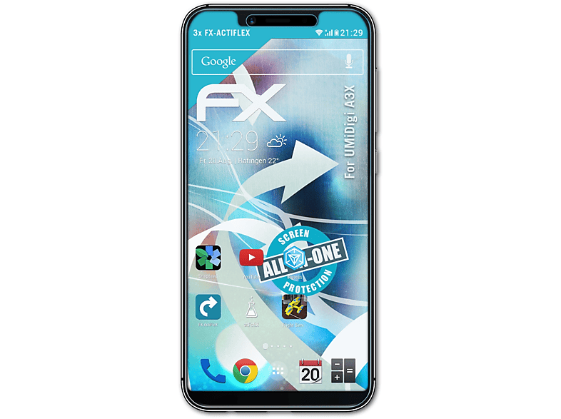 ATFOLIX 3x FX-ActiFleX Displayschutz(für UMiDigi A3X)