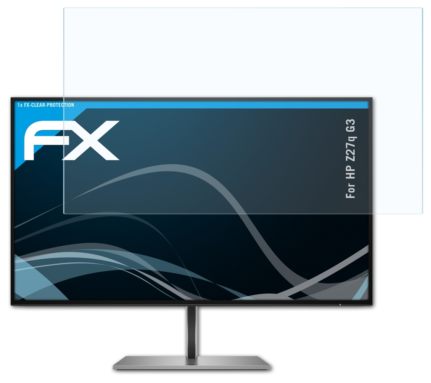 ATFOLIX FX-Clear Displayschutz(für G3) HP Z27q