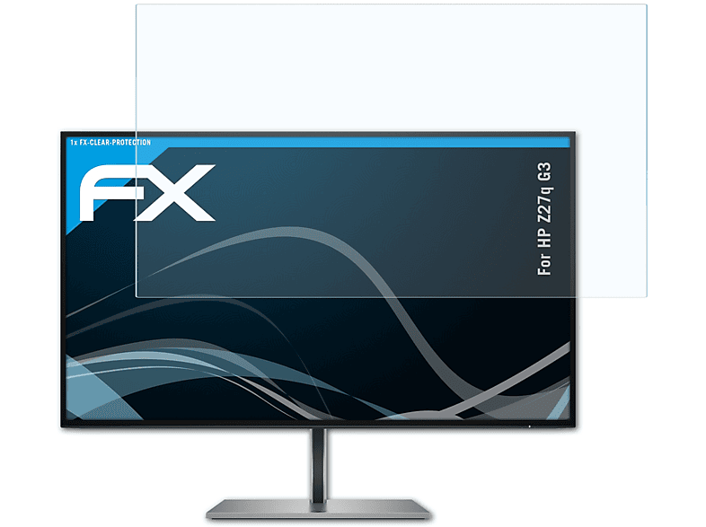 ATFOLIX FX-Clear Displayschutz(für HP Z27q G3)