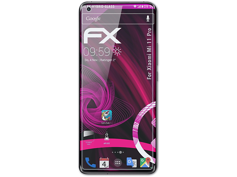 ATFOLIX FX-Hybrid-Glass Schutzglas(für Xiaomi Mi Pro) 11