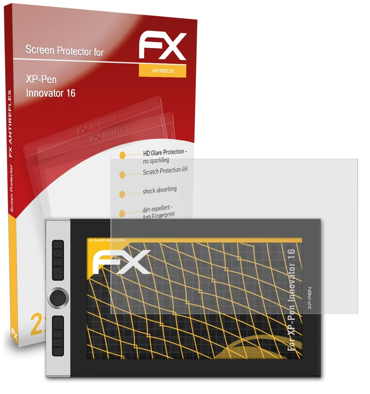 FX-Antireflex 2x ATFOLIX XP-PEN Innovator 16) Displayschutz(für