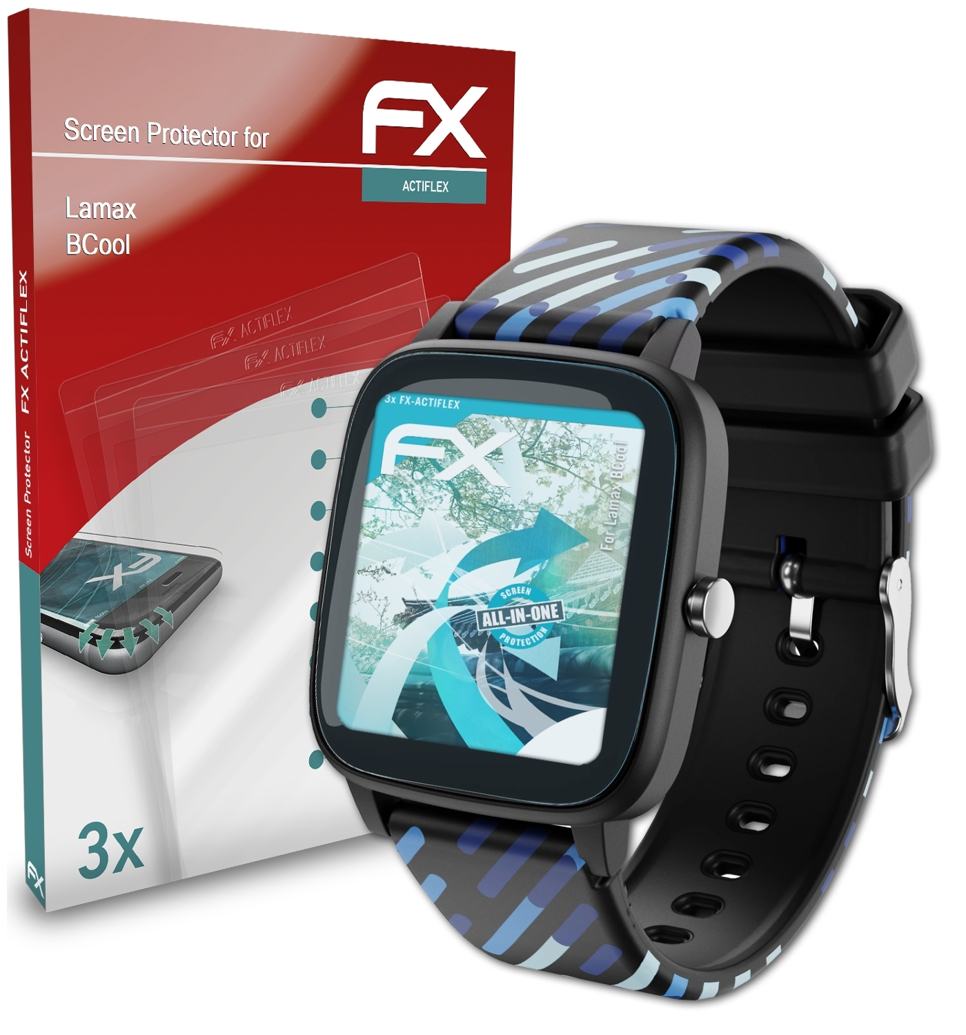 FX-ActiFleX ATFOLIX 3x Displayschutz(für Lamax BCool)