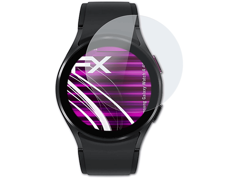 ATFOLIX FX-Hybrid-Glass Schutzglas(für Samsung Galaxy Watch 4 (40mm))