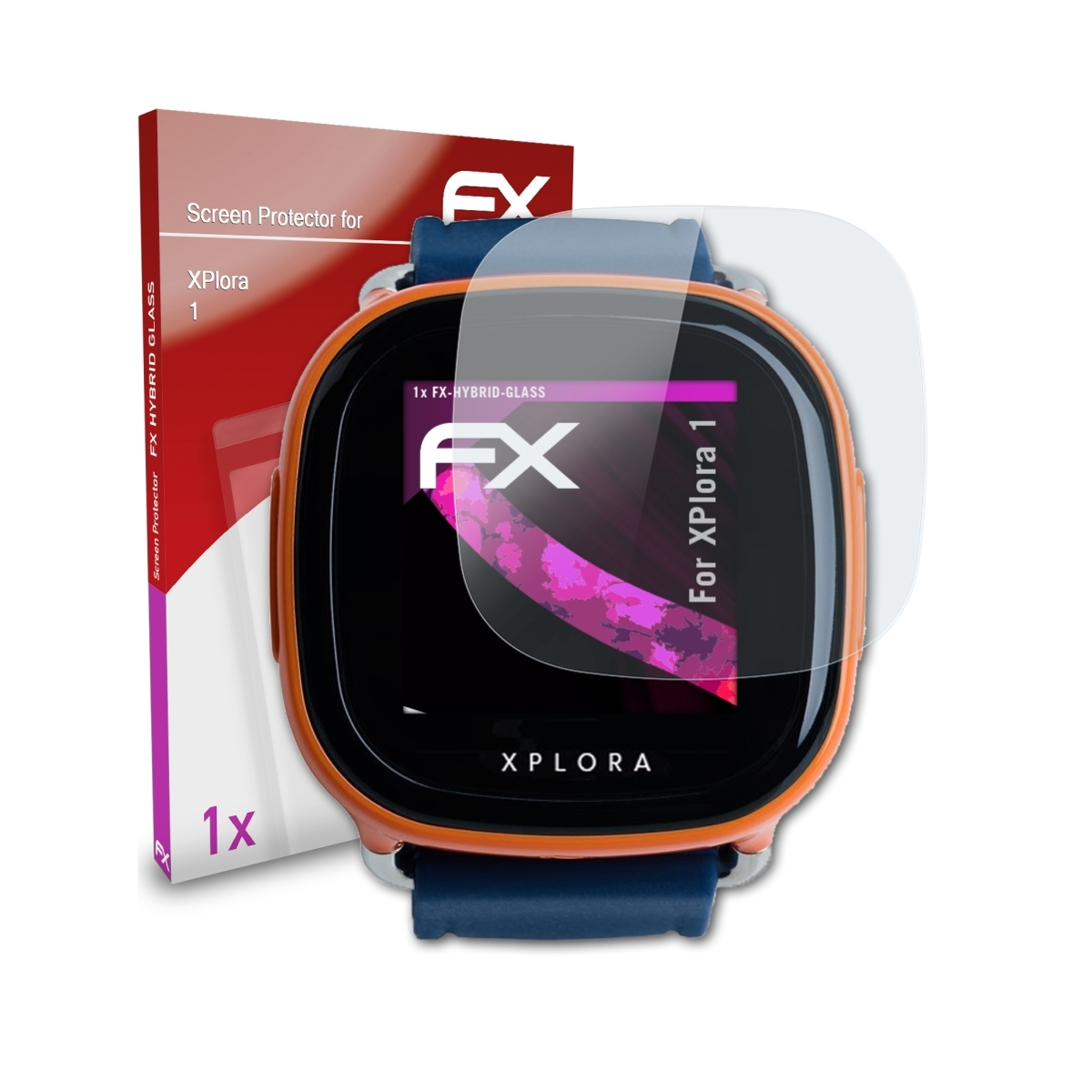 XPlora Schutzglas(für FX-Hybrid-Glass ATFOLIX 1)