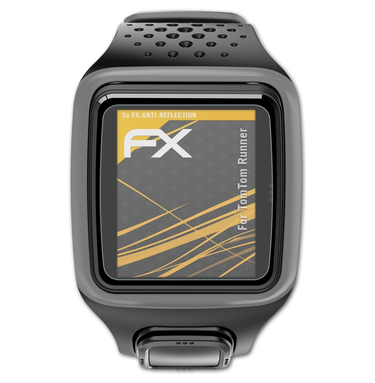 ATFOLIX 3x FX-Antireflex Displayschutz(für TomTom Runner)