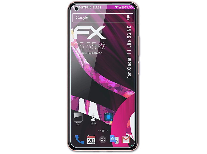 ATFOLIX FX-Hybrid-Glass Schutzglas(für Xiaomi Lite NE) 5G 11