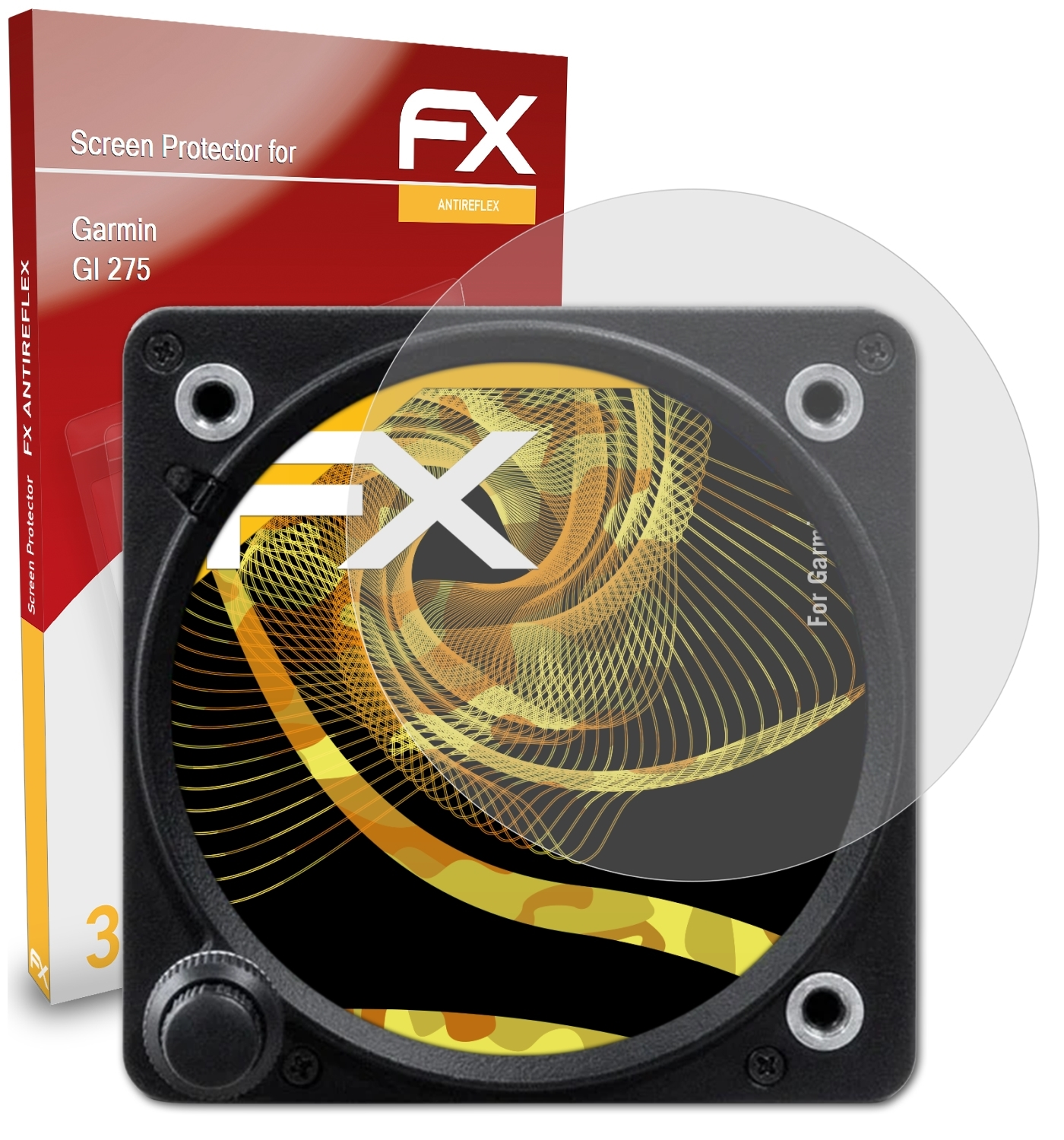 ATFOLIX 3x Garmin GI 275) Displayschutz(für FX-Antireflex