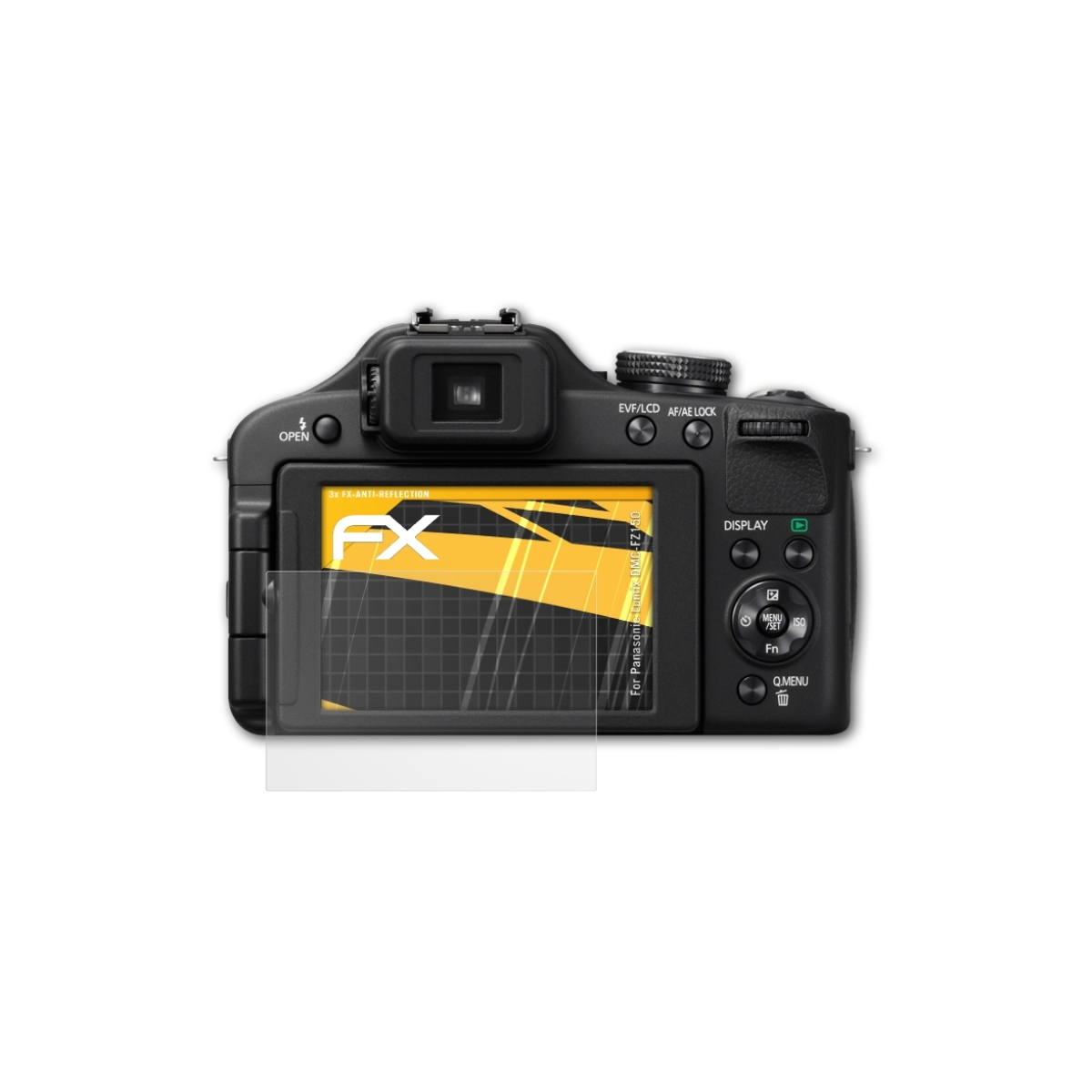 ATFOLIX 3x Lumix DMC-FZ150) Panasonic FX-Antireflex Displayschutz(für