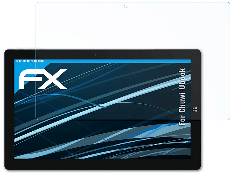 2x Chuwi FX-Clear ATFOLIX Ubook) Displayschutz(für