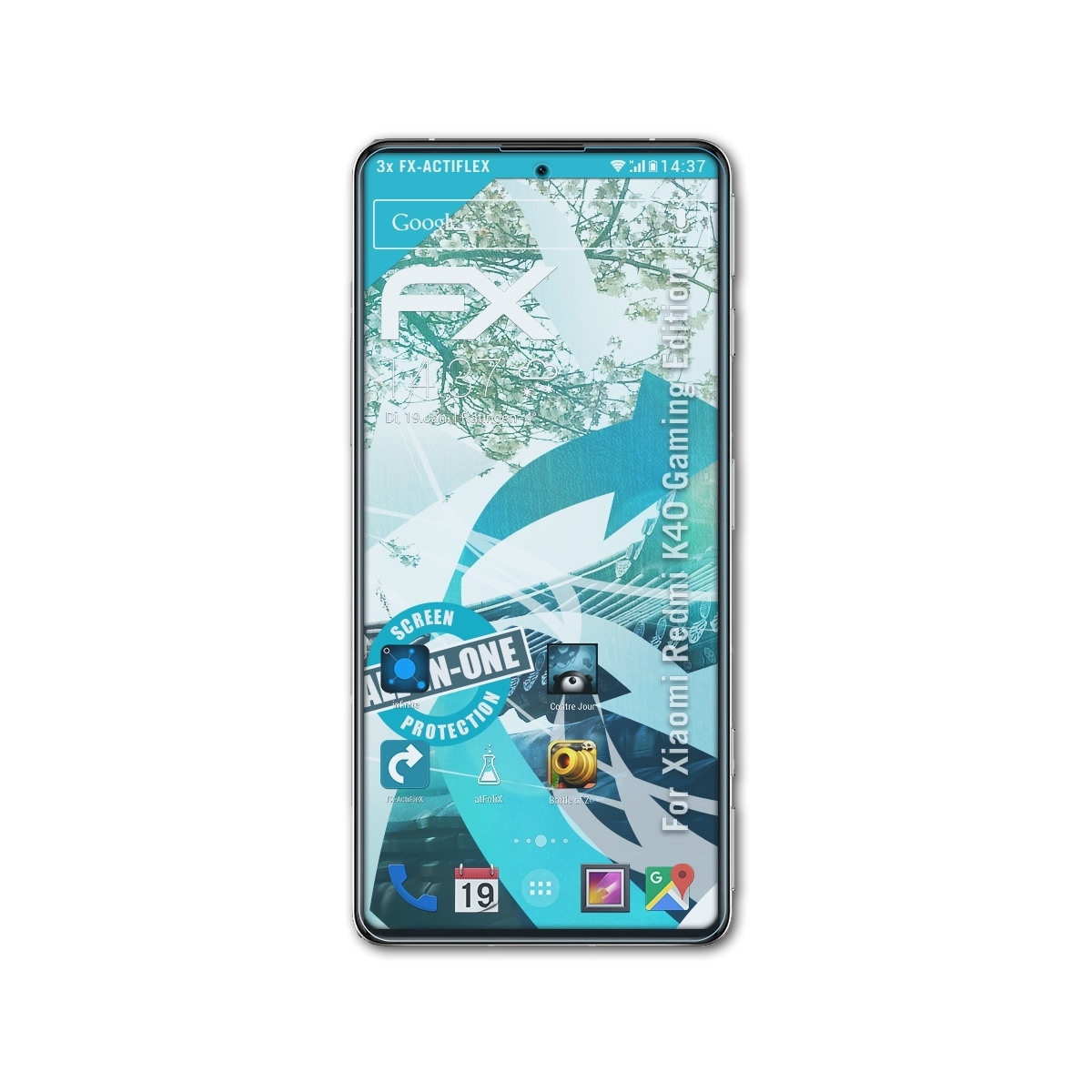 Xiaomi Displayschutz(für Edition) FX-ActiFleX ATFOLIX Redmi Gaming K40 3x