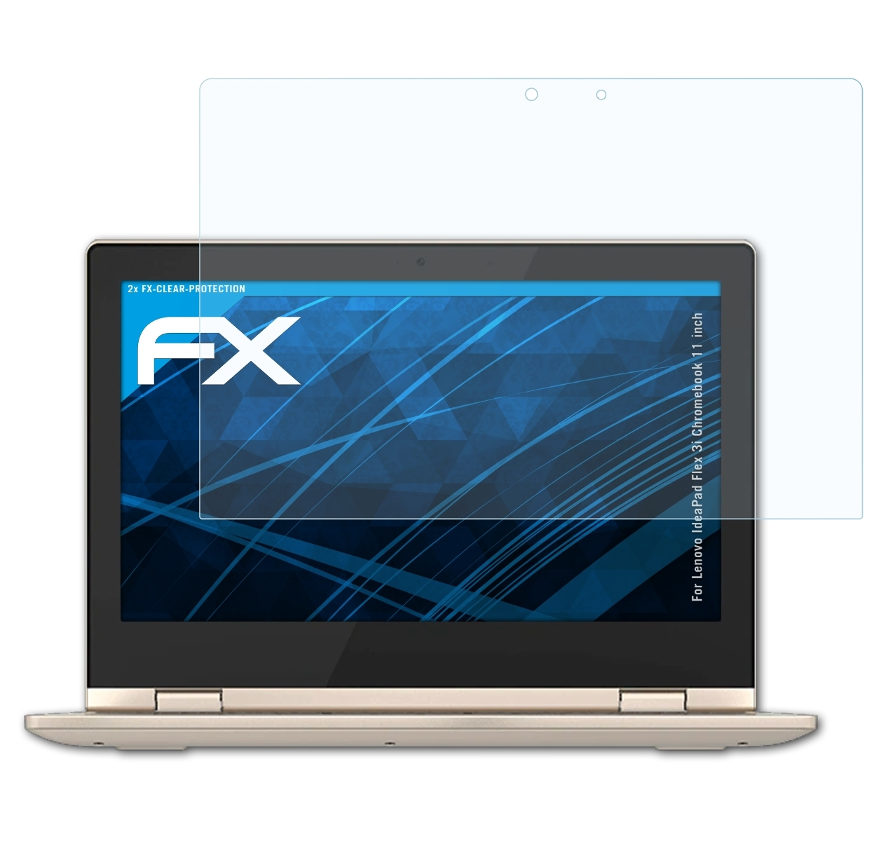 IdeaPad Chromebook ATFOLIX Flex Displayschutz(für inch)) Lenovo 2x (11 FX-Clear 3i