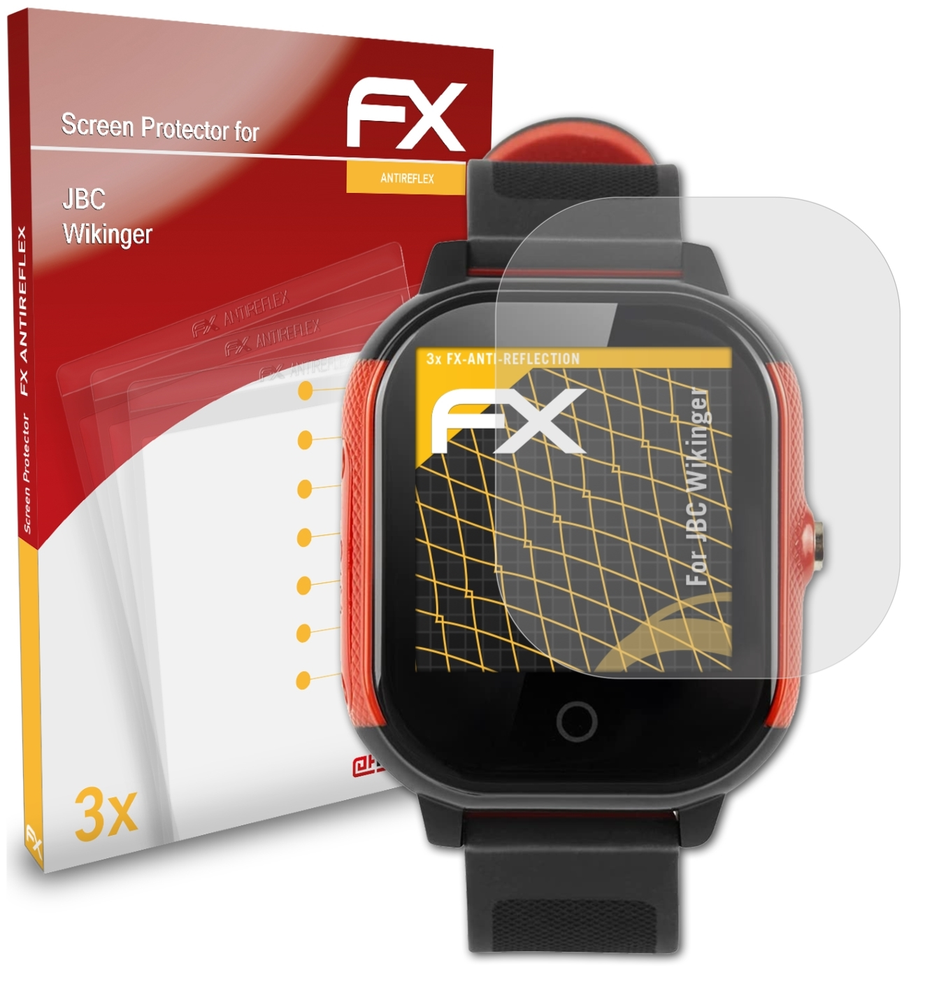 Wikinger) 3x Displayschutz(für JBC ATFOLIX FX-Antireflex