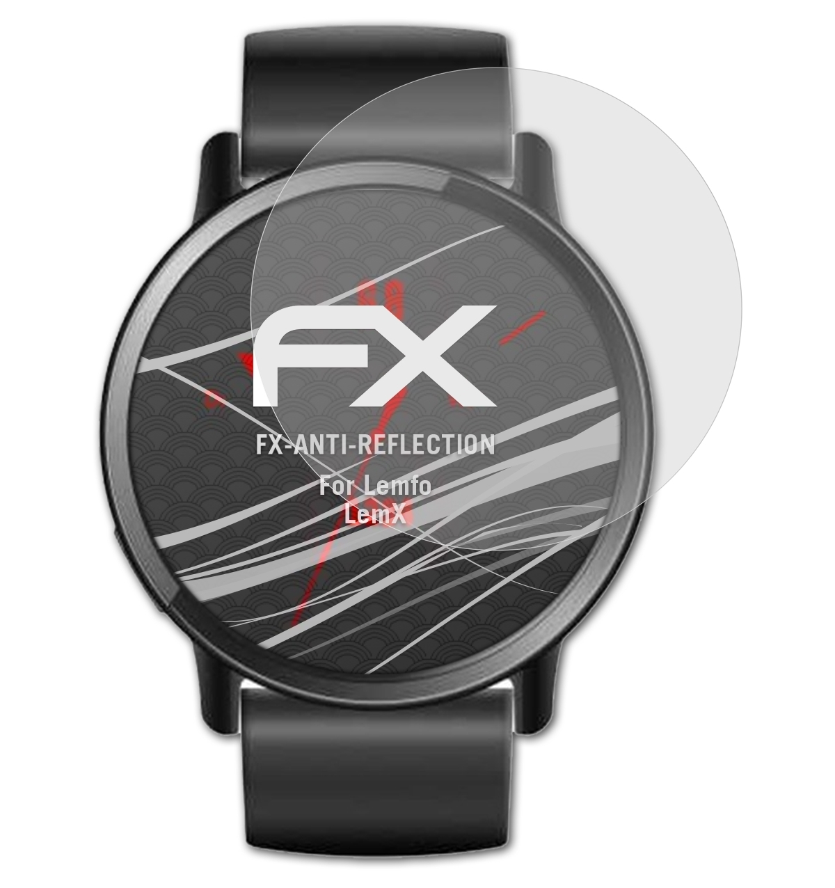 ATFOLIX 3x FX-Antireflex Displayschutz(für Lemfo LemX)
