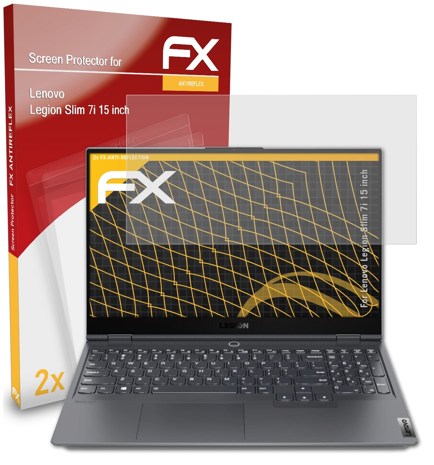 FX-Antireflex Slim (15 Legion 7i ATFOLIX Lenovo 2x inch)) Displayschutz(für