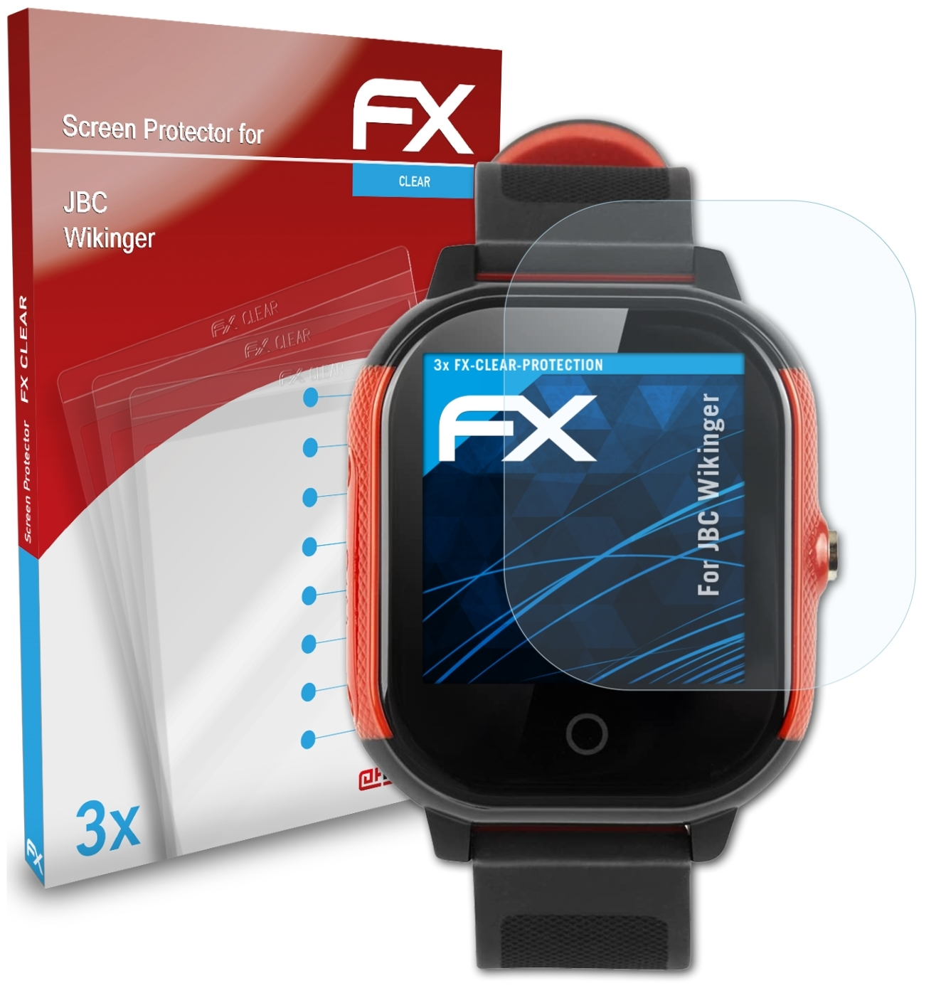 Wikinger) FX-Clear ATFOLIX Displayschutz(für JBC 3x