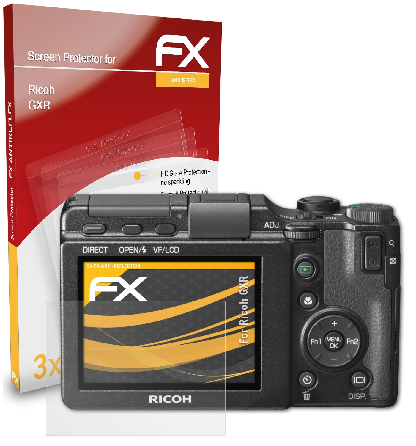 FX-Antireflex Ricoh ATFOLIX Displayschutz(für 3x GXR)