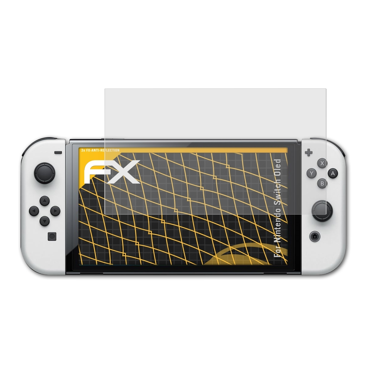 ATFOLIX 3x FX-Antireflex Displayschutz(für Switch Nintendo Oled)