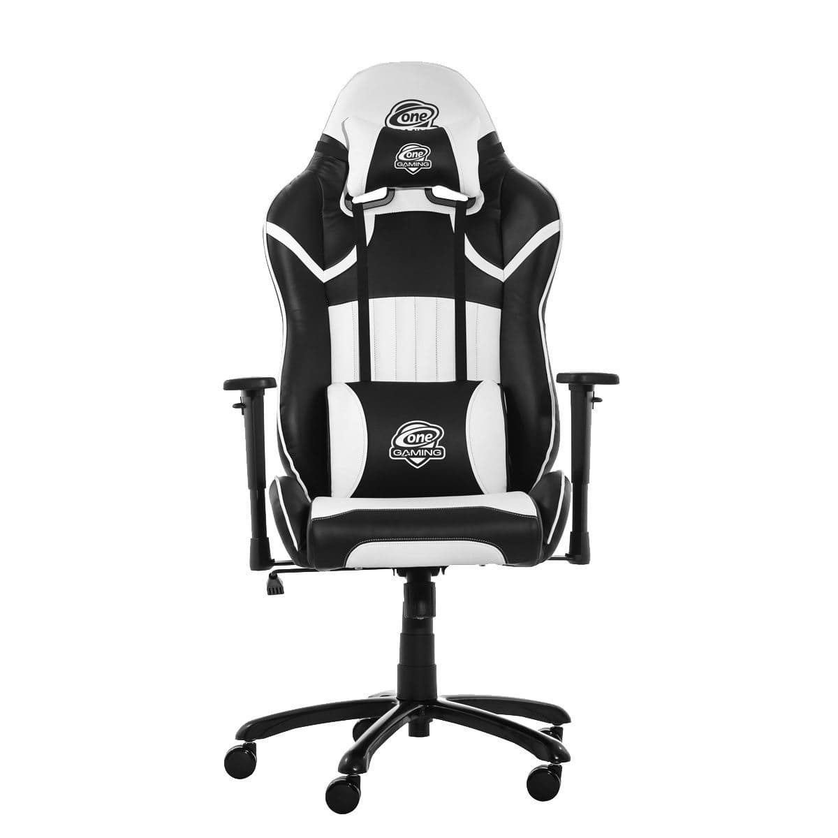 SNOW GAMING schwarz - weiß Gaming Chair V2 Pro Stuhl, ONE