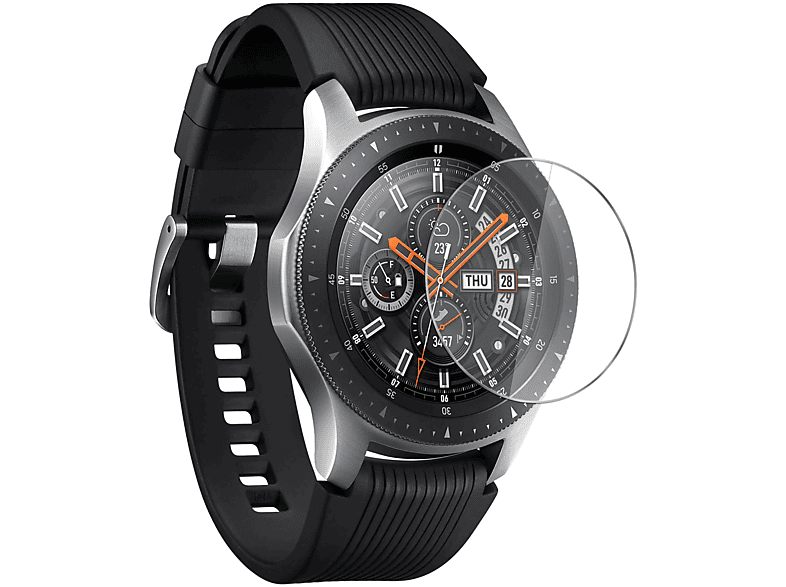 mit mm, Schutzfolie Galaxy Glas-Folien(für Samsung Samsung Glas Härtegrad Gear Gehärtetes Samsung S3) 9H Watch AVIZAR 46