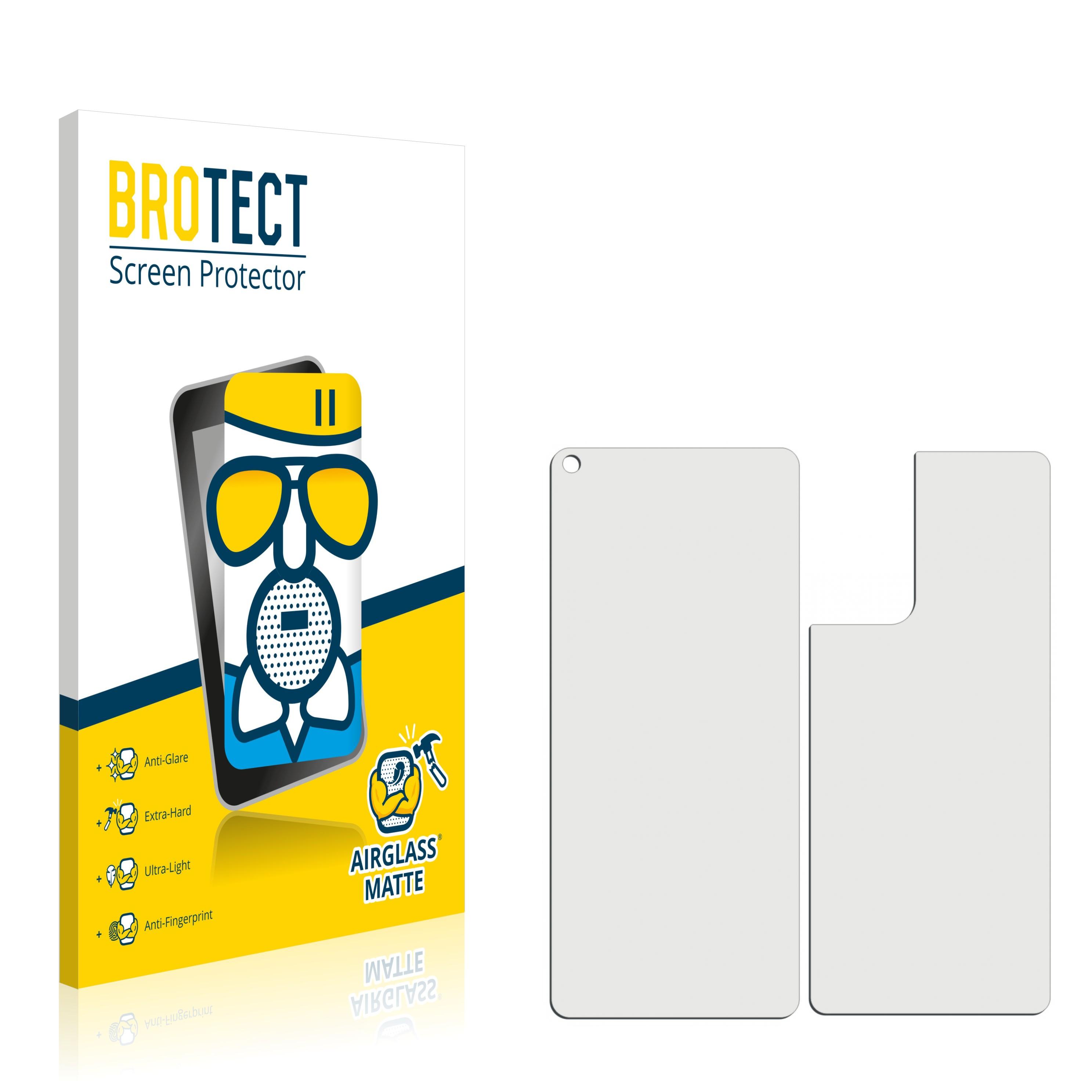 Schutzfolie(für matte 9 5G (Vorder + OnePlus Rückseite)) BROTECT Airglass