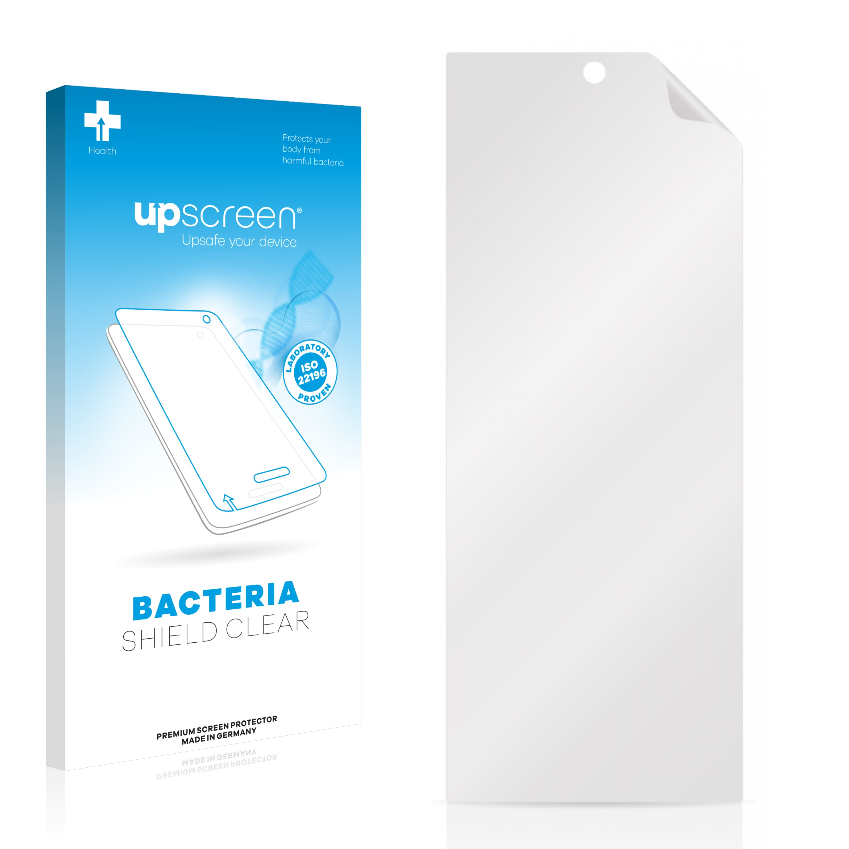 antibakteriell 5G) X60 Vivo UPSCREEN Pro klare Schutzfolie(für