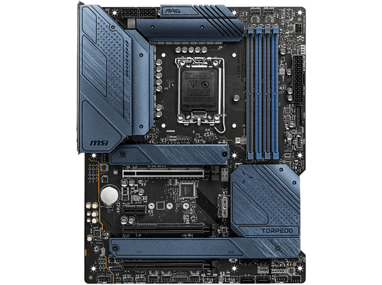 MSI MAG Z690 TORPEDO Mainboards schwarz; blau | Mainboard Intel Sockel 1700