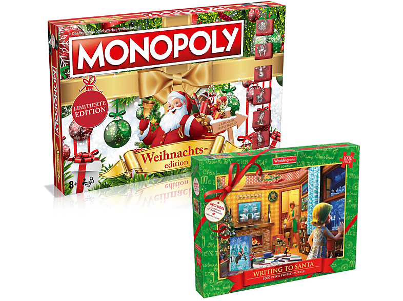 Puzzle Weihnachten + Monopoly