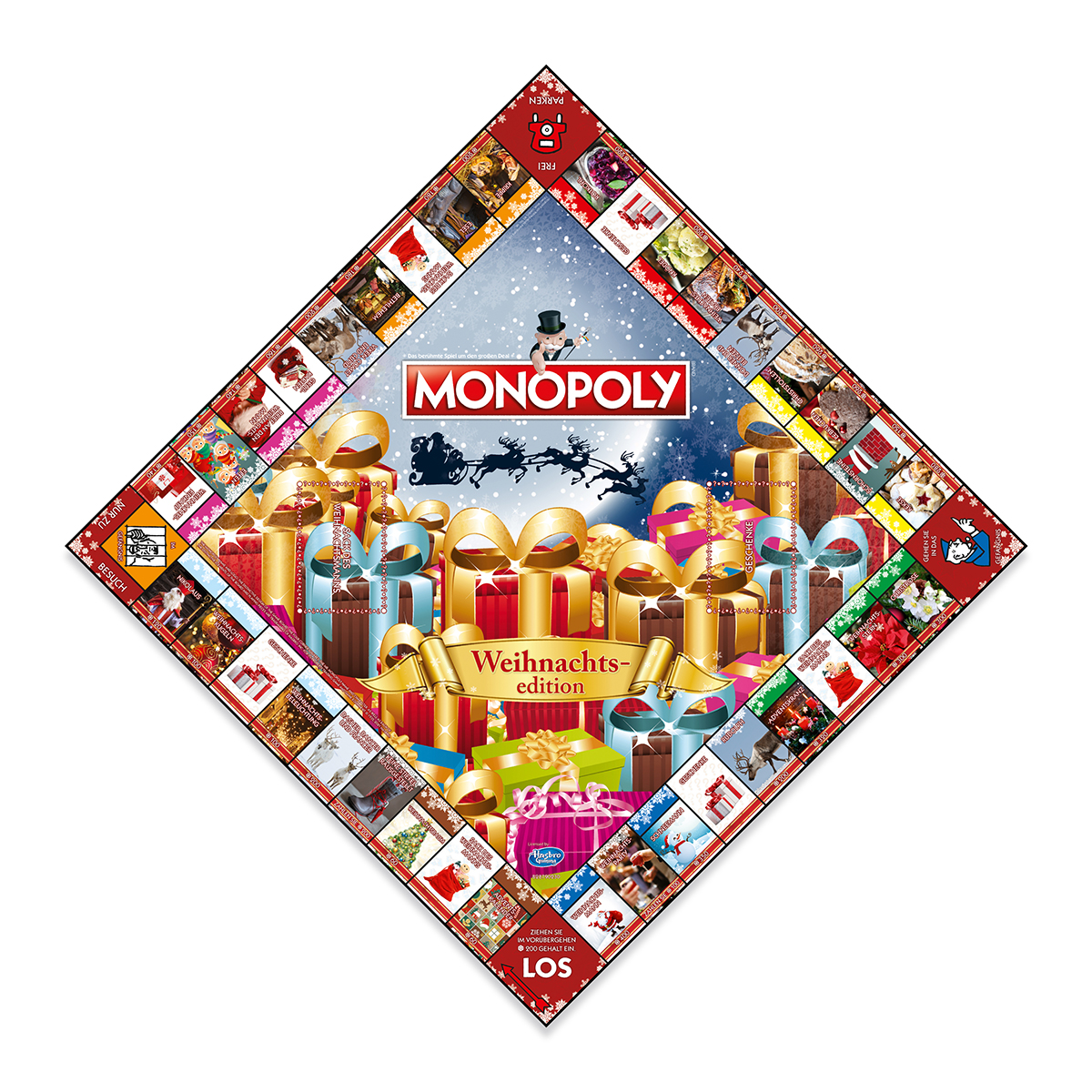 Brettspiel Monopoly Weihnachten